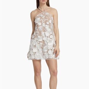 NWT Elliott Callista Floral Lace Mini Dress